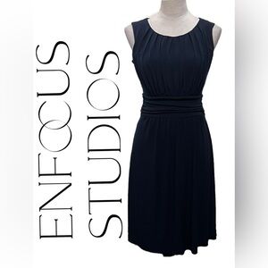 Black Fit and Flare Dress